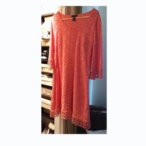 Alfani Original Coral-Pink dress